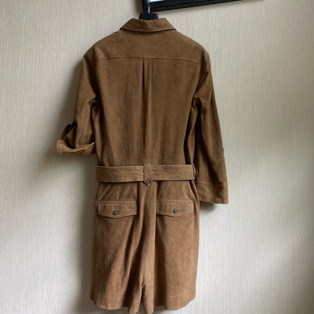 Rugby by Ralph Lauren Genuine Soft Goat Suede Romper Half-Lined - Picture 3 of 4